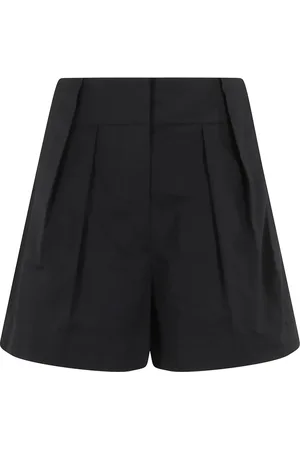 FEDERICA TOSI Shorts in cotone elasticizzato con bottoni