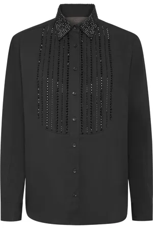 Philipp Plein Camicia con cristalli