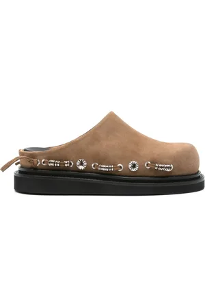 TOGA VIRILIS Slippers in pelle scamosciata