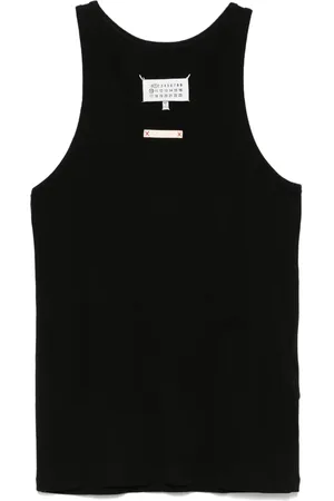 Maison Margiela Top a coste in maglia