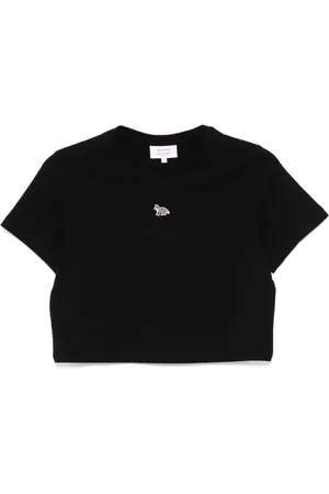 Maison Kitsuné T-shirt con applicazione Baby Fox