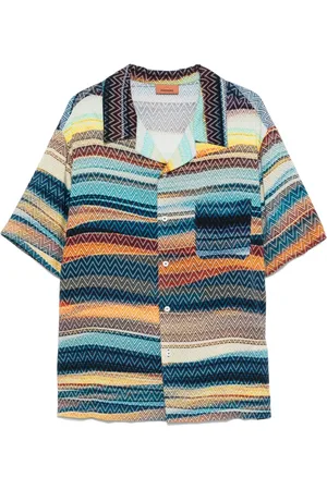 Missoni Camicia con stampa a zigzag