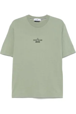 Stone Island T-shirt in jersey di cotone biologico