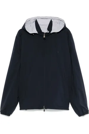 corneliani Giacca reversibile con cappuccio