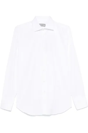 CANALI Camicia con colletto alla francese