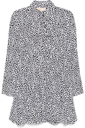 Michael Kors Chemisier plissettato con stampa