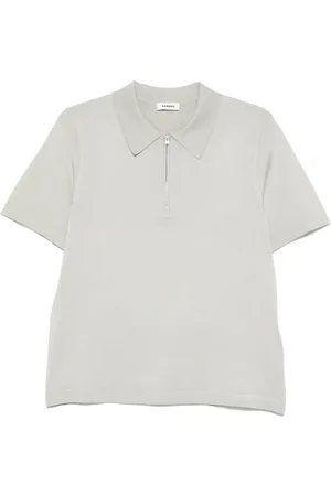 Sandro Polo in maglia fine