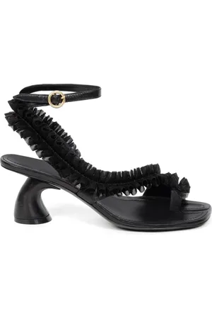 DRIES VAN NOTEN Sandali con ruches 65mm