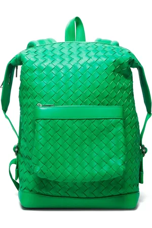 Bottega Veneta Zaino con design Intrecciato anni 2000