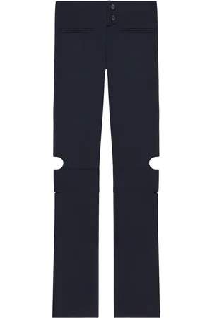 Courrèges Pantaloni con doppia fibbia