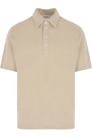LARDINI Polo con colletto button-down
