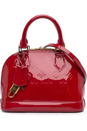 LOUIS VUITTON Borsa a tracolla Monogram Alma BB in pelle Vernis 2015