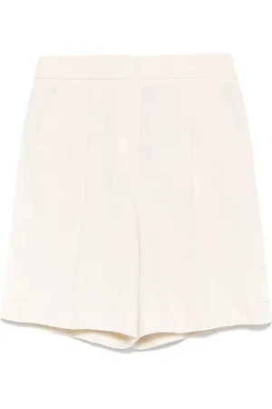 PESERICO SIGN Shorts plissettati in lino
