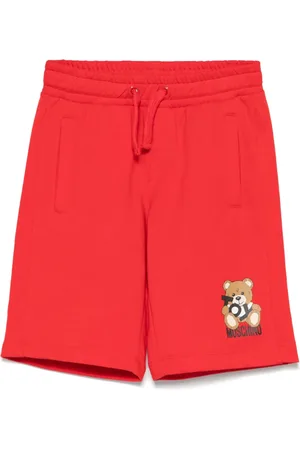 Moschino Shorts con stampa Leo Teddy