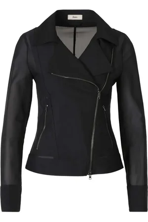 HERNO Giacca biker con zip
