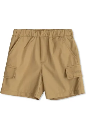 VERSACE Shorts in cotone con logo