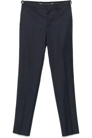 VERSACE Pantaloni sartoriali in lana