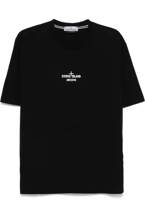 Stone Island T-shirt in jersey di cotone biologico