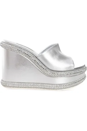 Casadei Sandali Jasmine con zeppa 80mm