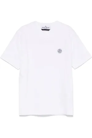 Stone Island T-shirt in jersey leggero