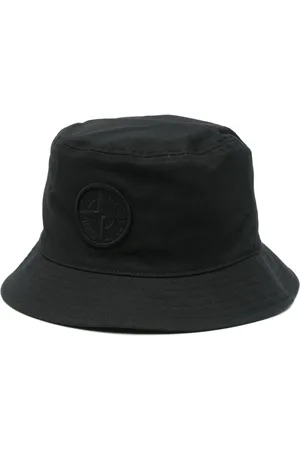 Stone Island Cappello bucket con ricamo Compass