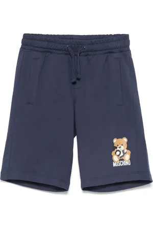 Moschino Shorts con stampa Leo Teddy