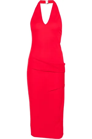 Jacquemus Abito midi con scollo all
