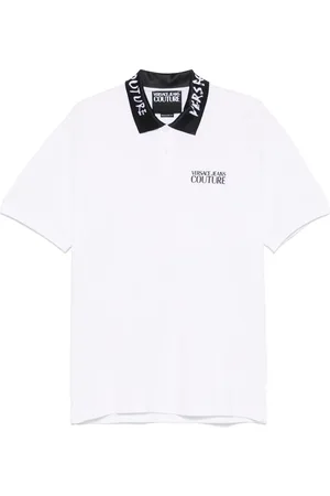 VERSACE Polo con colletto Logobrush