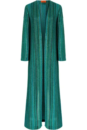 Missoni Cardigan lungo con motivo a zigzag