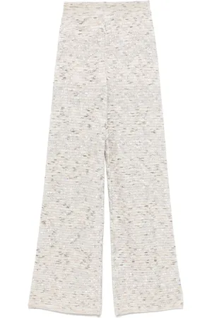Missoni Pantaloni svasati con paillettes