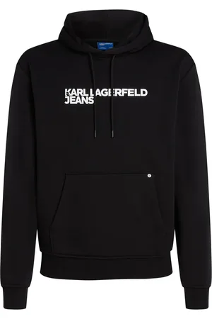 Karl Lagerfeld Felpa con cappuccio e logo