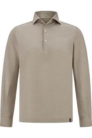 Boggi Milano Polo in misto cotone con logo