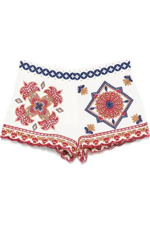 Farm Rio Shorts con ricamo
