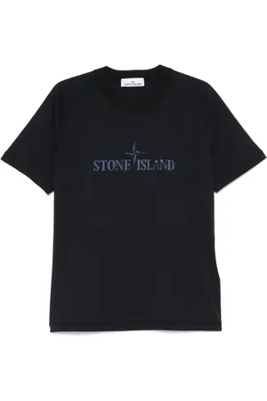 Stone Island T-shirt in jersey di cotone biologico