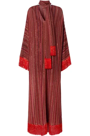 Missoni Caftano con motivo a zigzag
