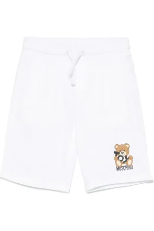 Moschino Shorts con stampa Leo Teddy