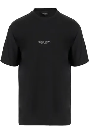 Giorgio Armani T-shirt in cotone con stampa