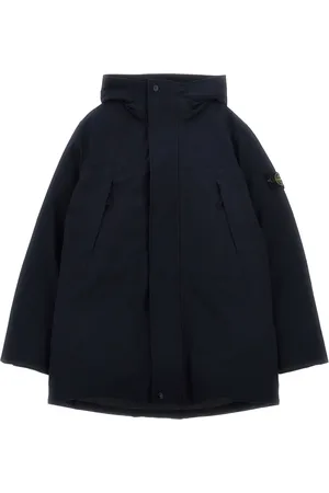 Stone Island Piumino con applicazione Compass