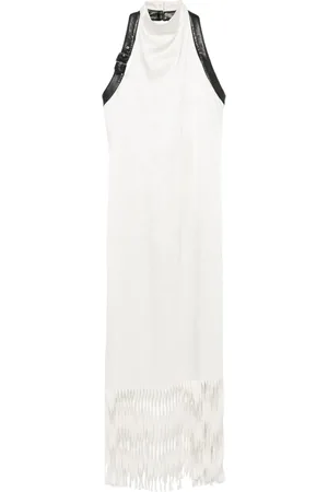 Nanushka Abito midi con frange