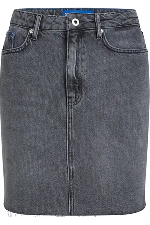 Karl Lagerfeld Gonna denim con stampa