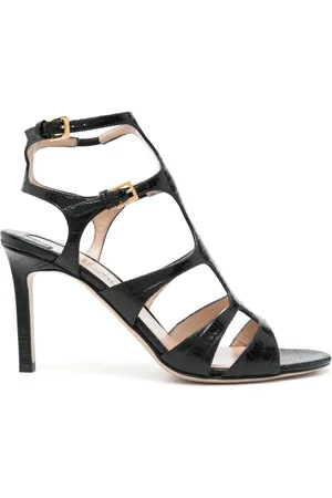 Tom Ford Sandali con effetto coccodrillo 95mm