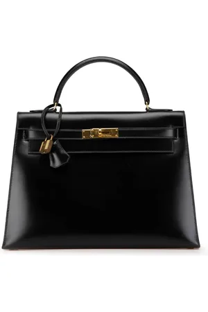 Hermès Borsa a tracolla Kelly Sellier 32 in pelle Box Calf 1986