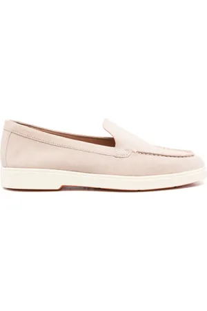 santoni Mocassini in pelle scamosciata