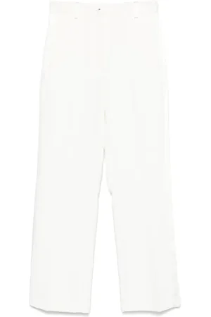 Elisabetta Franchi Pantaloni dritti in raso