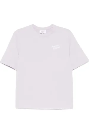 Maison Kitsuné T-shirt con scritta