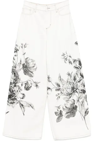 Erdem Jeans a gamba ampia