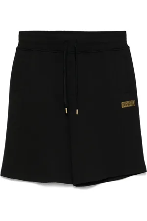 VERSACE Shorts sportivi con applicazione
