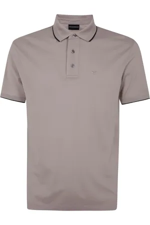 Emporio Armani Polo in cotone con ricamo