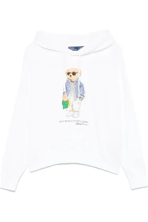 Ralph Lauren Felpa con stampa Polo Bear