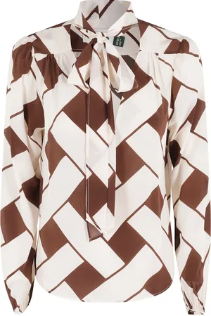 RIXO London Blusa in seta